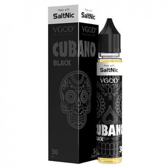 Vgod Cubano Black Nic Salt