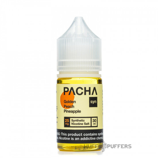 Pacha SYN Salt - Golden Peach Pineapple -30ml