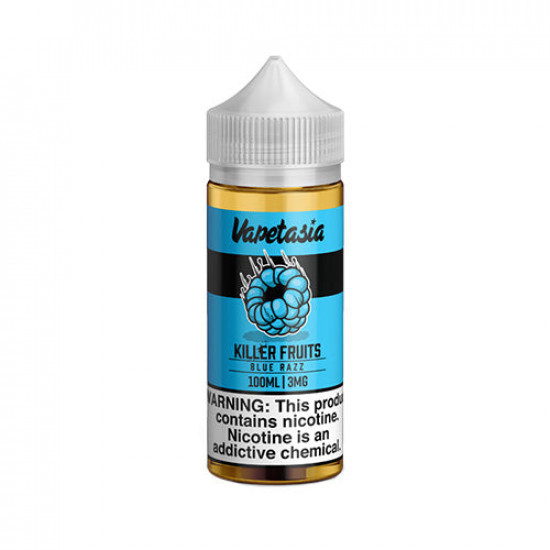 Vapetasia Killer Fruits Blue Razz 100ml