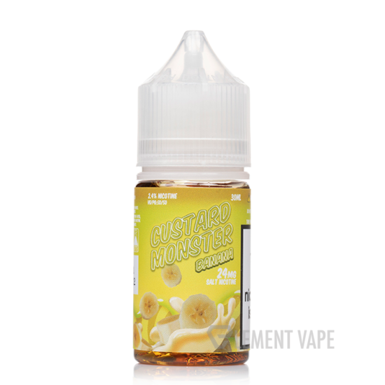 CUSTARD MONSTER SALTS - BANANA- 30ML