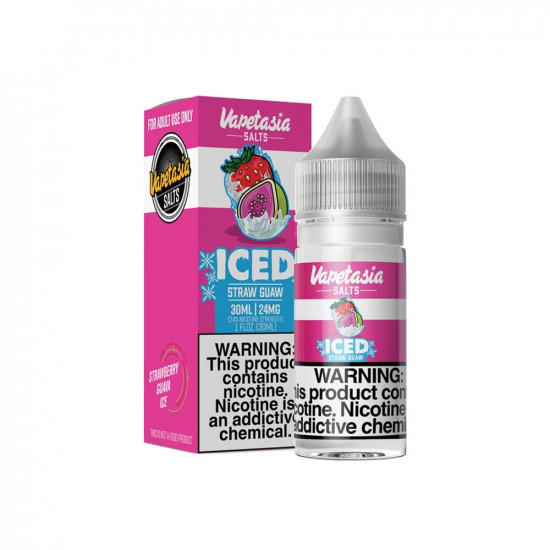 Vapetasia Salts - Iced Straw Guaw