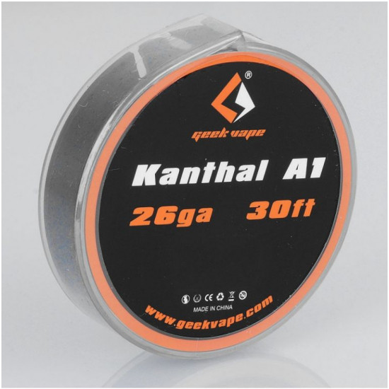 30ft Geekvape Kanthal A1 Wire 26ga