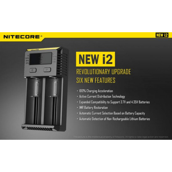 Nitecore New i2 Charger